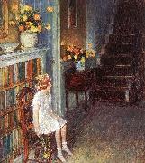 Childe Hassam Clarissa oil painting artist